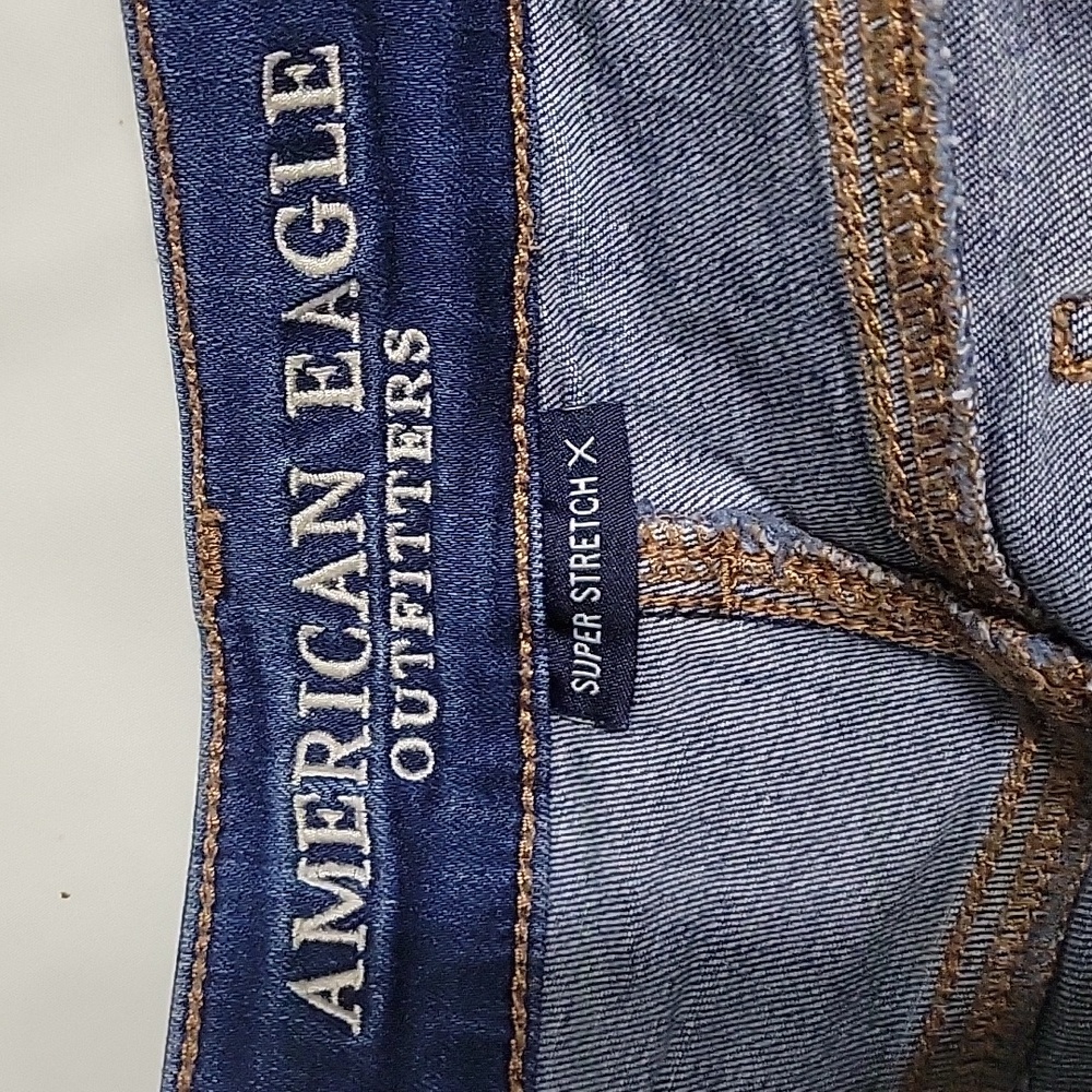 High Rise Jegging Ripped Stretch Seamless - Picture 3 of 5